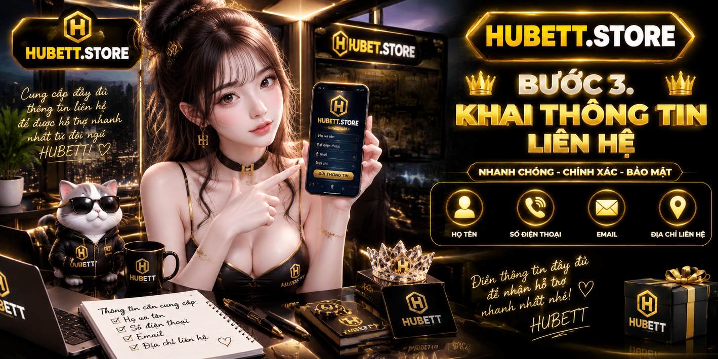 Bước 3. Khai Thông Tin Liên Hệ