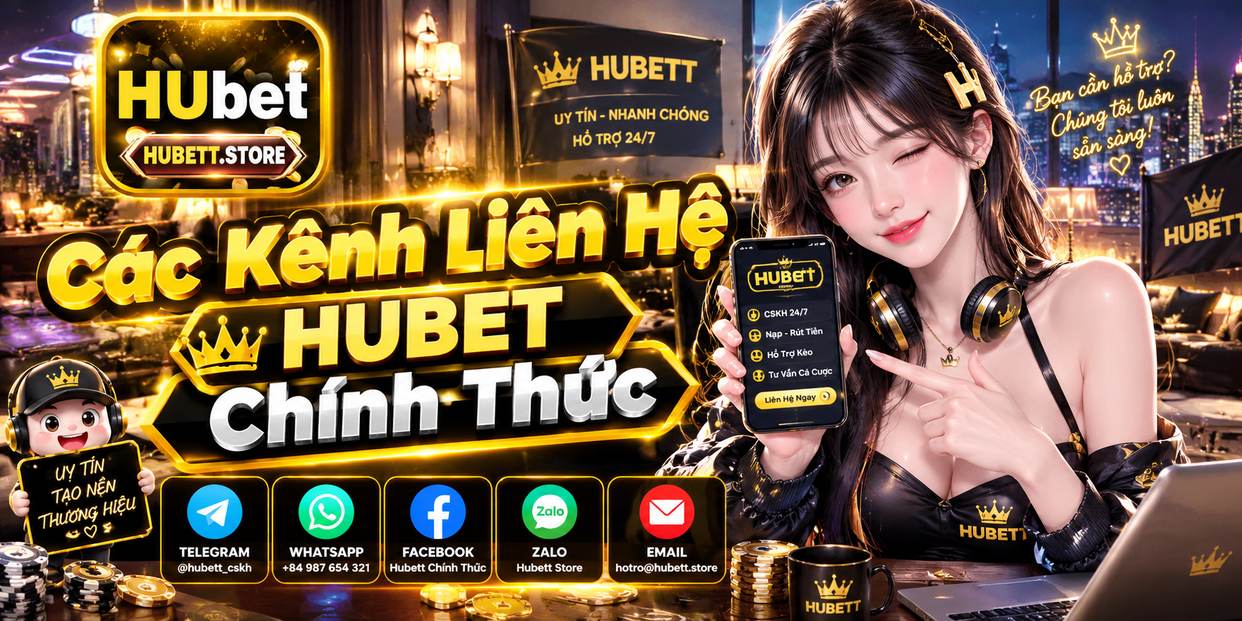 Các Kênh Liên Hệ HUBET Chính Thức