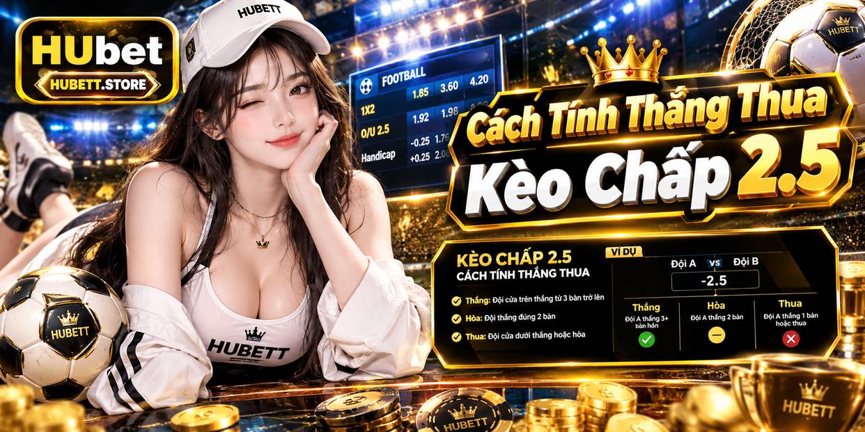 Cách Tính Thắng Thua Kèo Chấp 2.5
