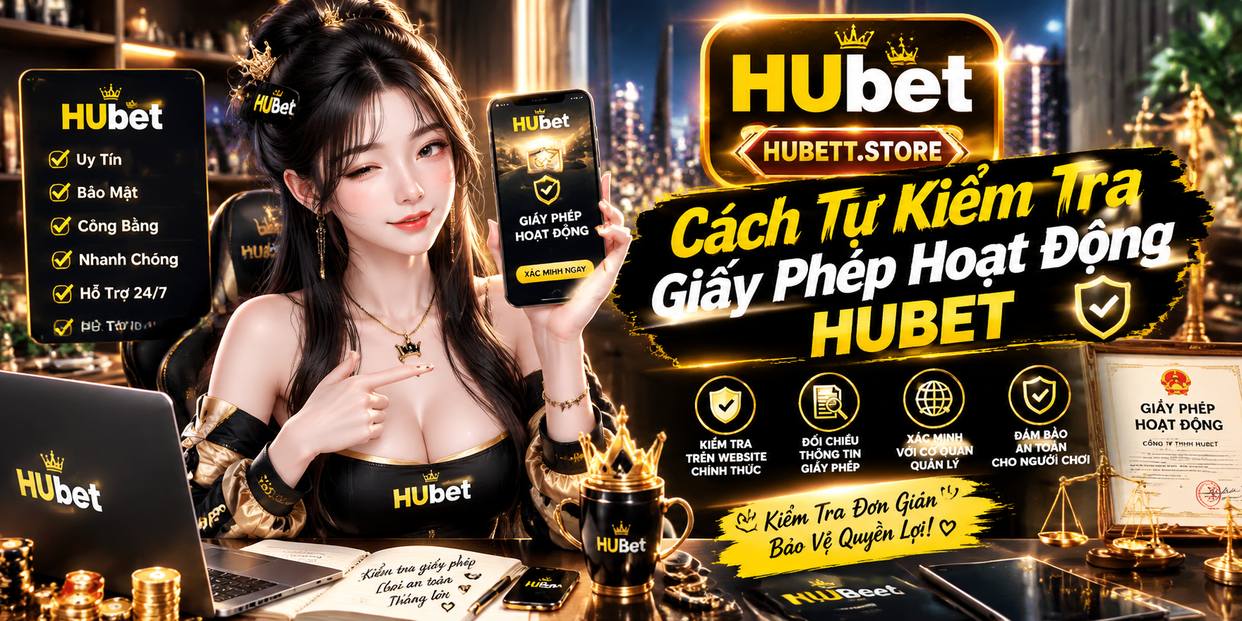 Cách Tự Kiểm Tra Giấy Phép Hoạt Động HUBET