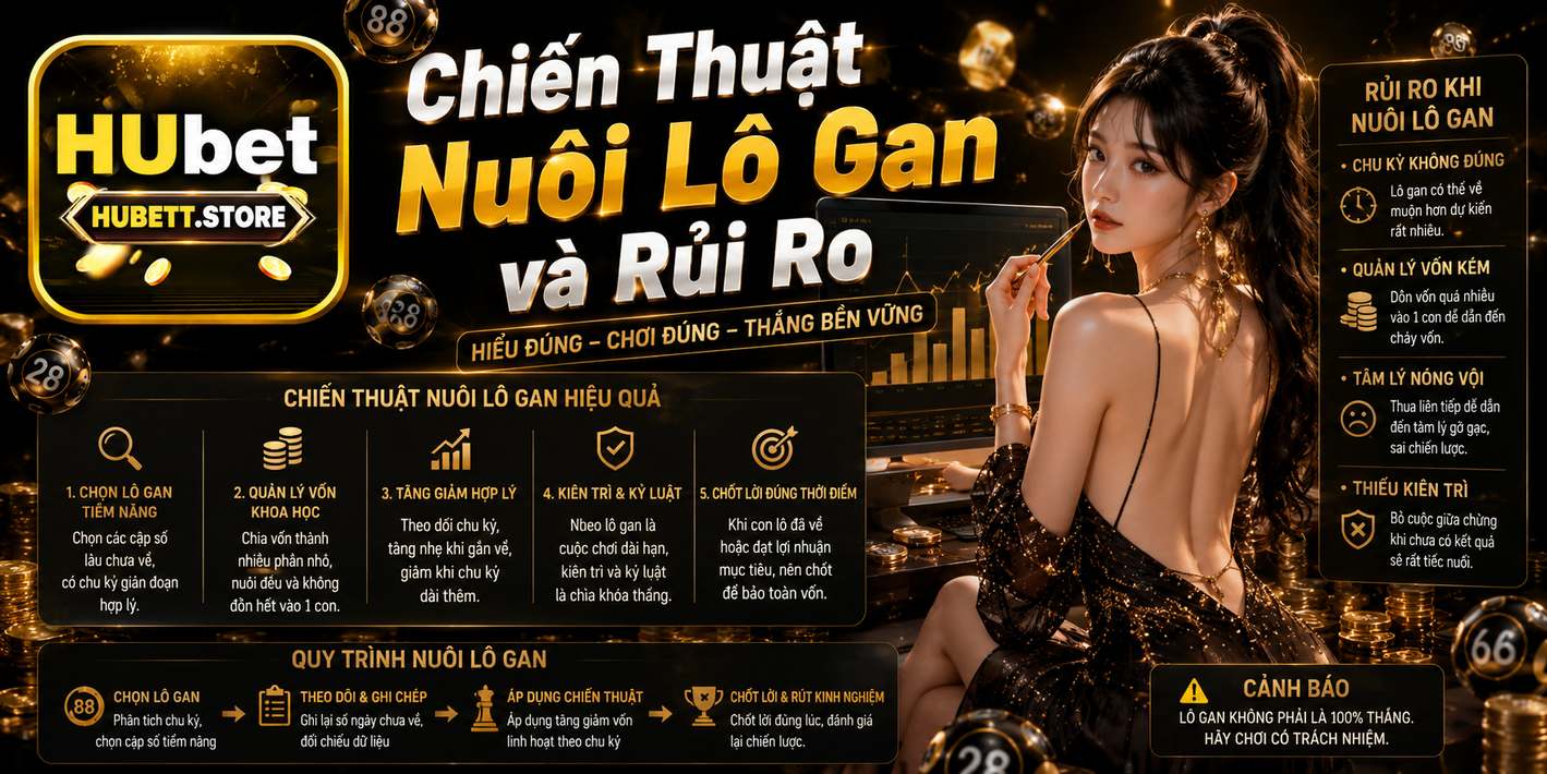 Chiến Thuật Nuôi Lô Gan Và Rủi Ro