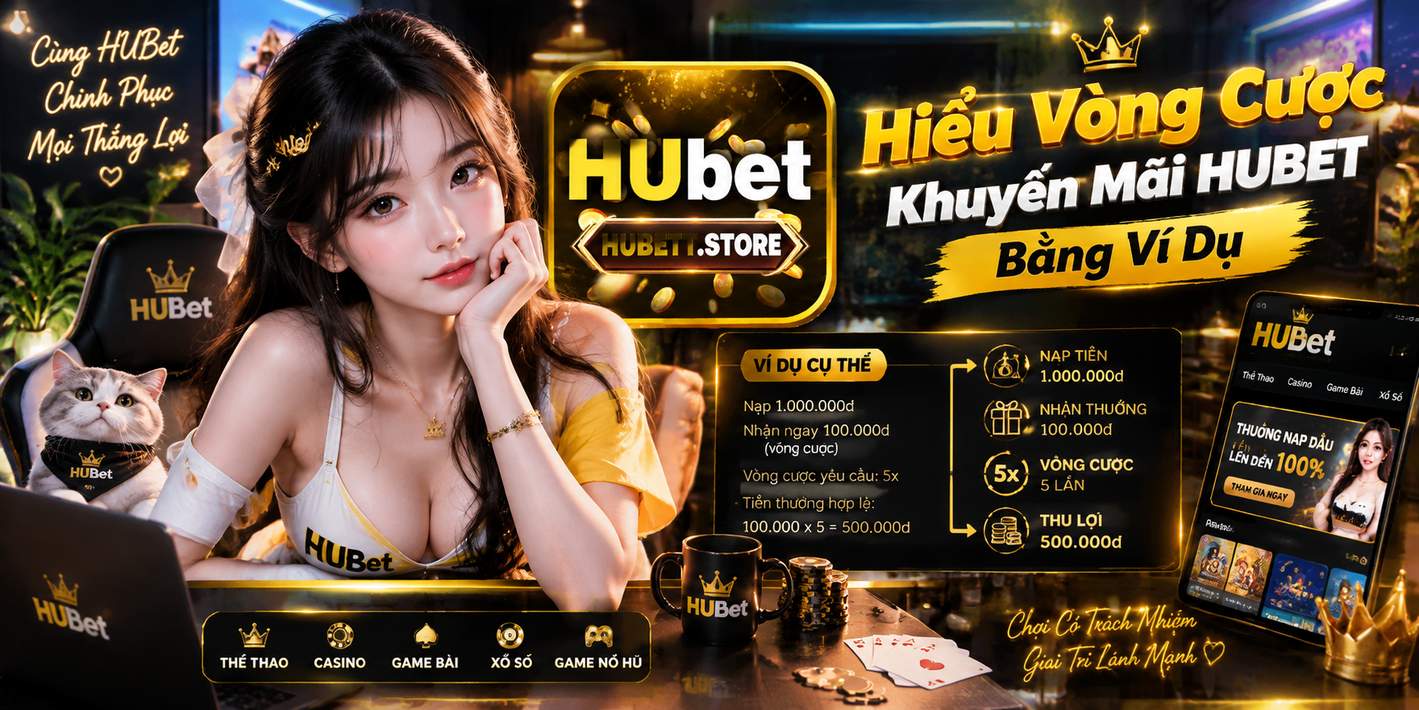 Hiểu Vòng Cược Khuyến Mãi HUBET Bằng Ví Dụ