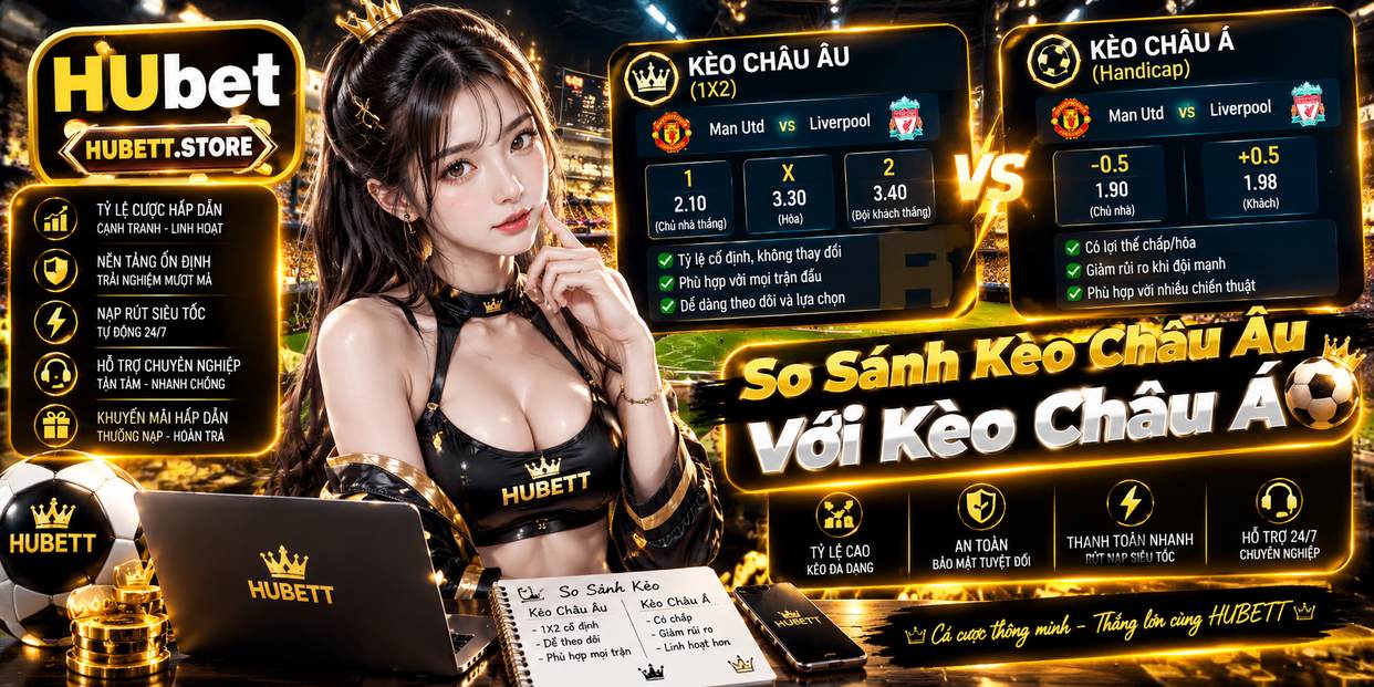 So Sánh Kèo Châu Âu Với Kèo Châu Á