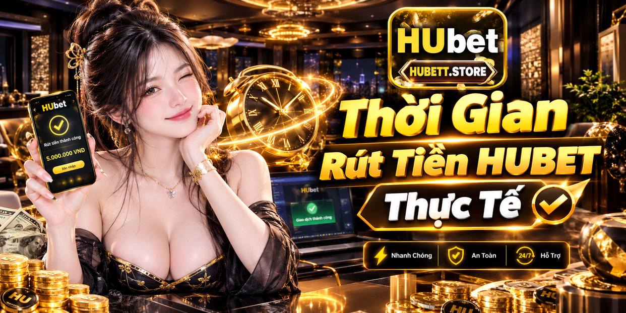 Thời Gian Rút Tiền HUBET Thực Tế