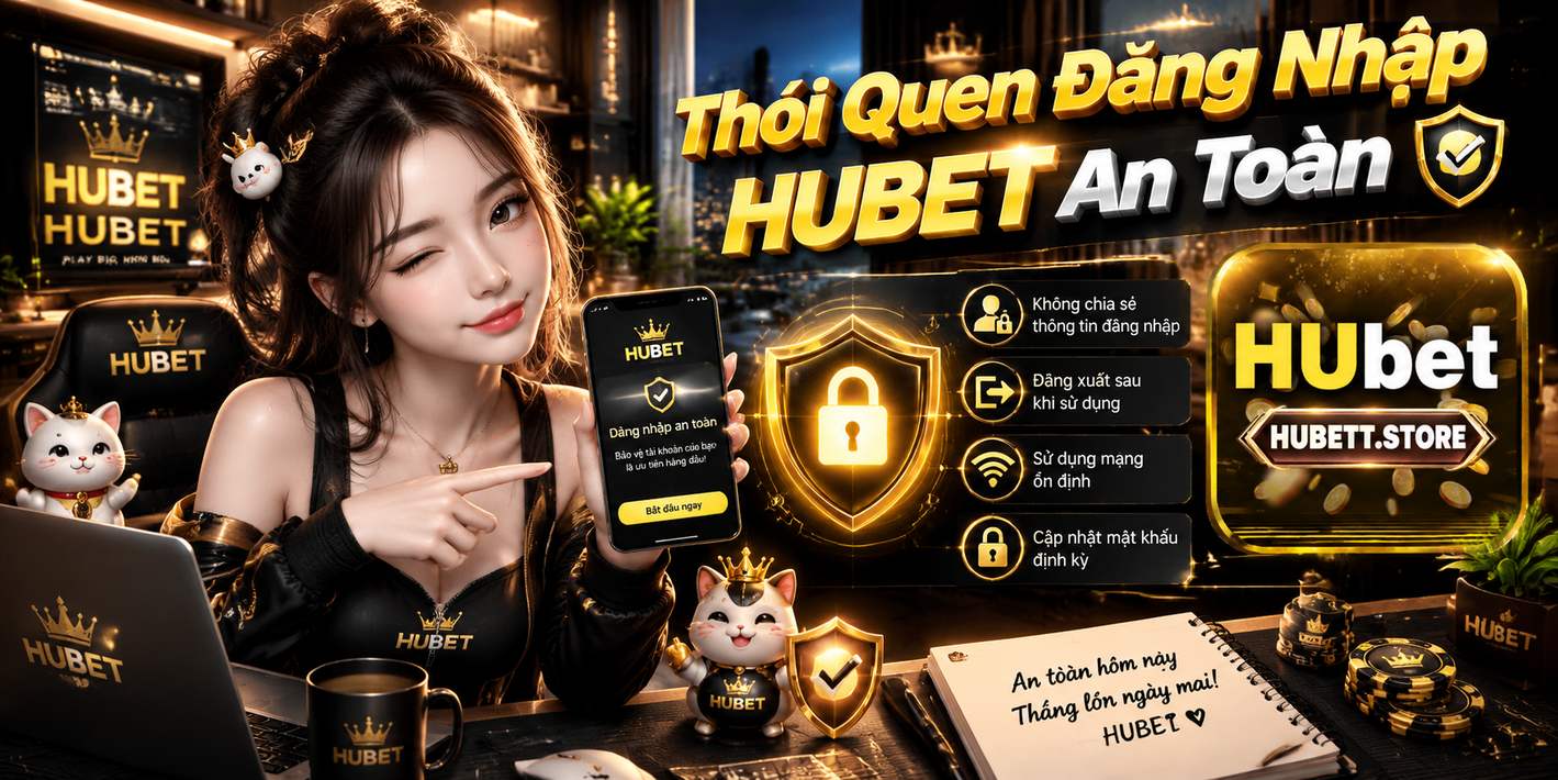 Thói Quen Đăng Nhập HUBET An Toàn