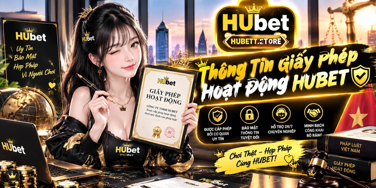 Thông Tin Giấy Phép Hoạt Động HUBET