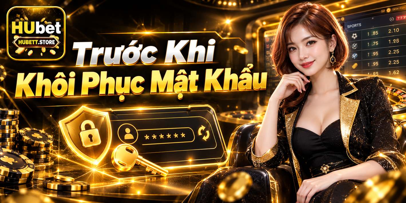 Trước Khi Khôi Phục Mật Khẩu